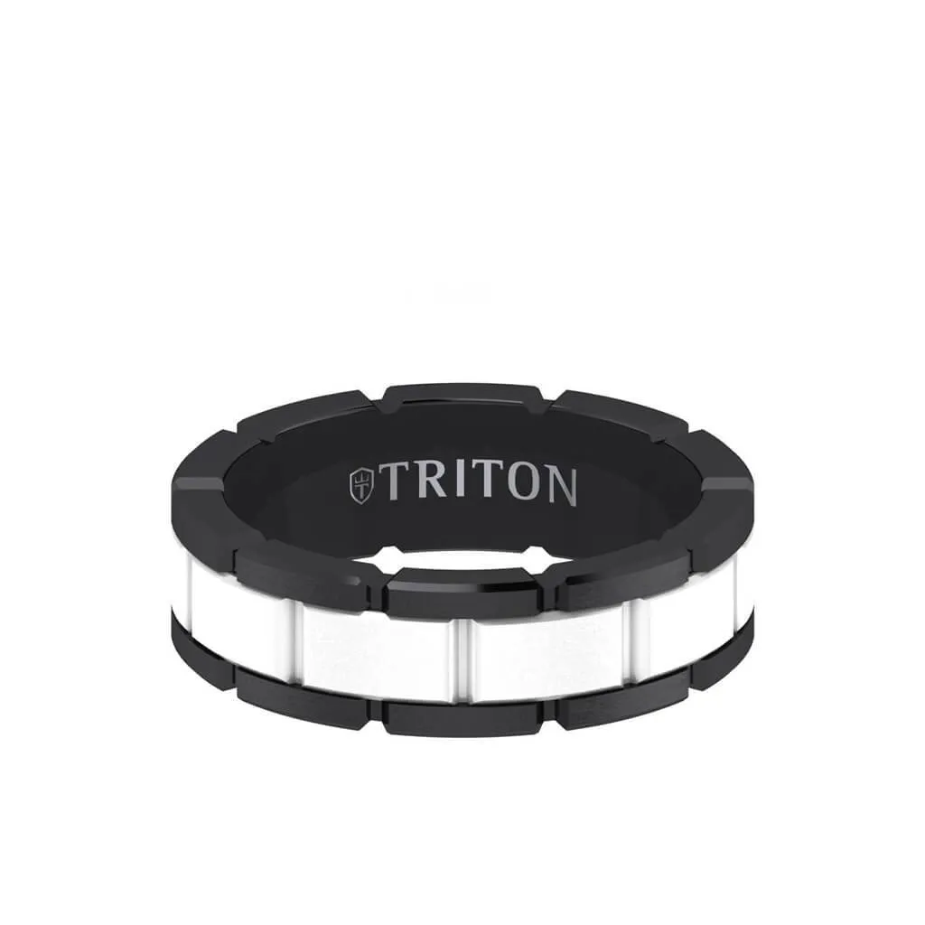 7MM Tungsten Ring - Ceramic T-Link Design Center