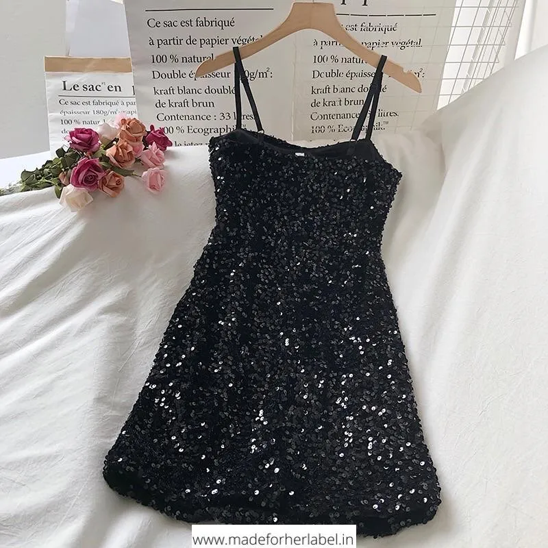 Alaina Sequin Dress