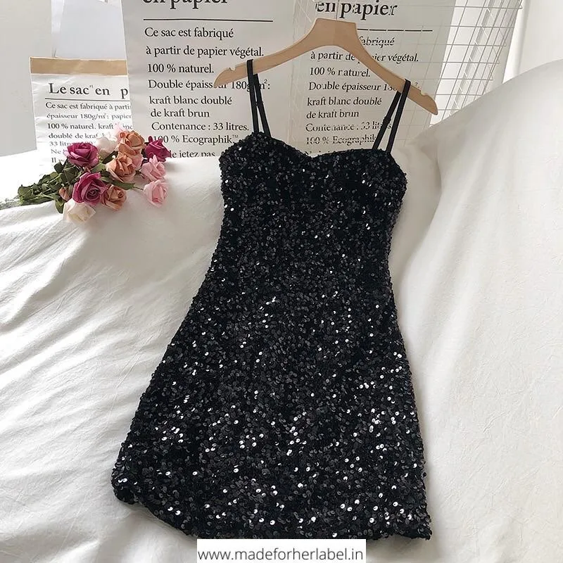 Alaina Sequin Dress