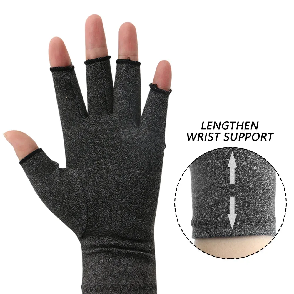 Arthritis Gloves Touch Screen Gloves Anti Arthritis Therapy Compression Gloves Ache Relief Joint Pain Wrist Support Wristband