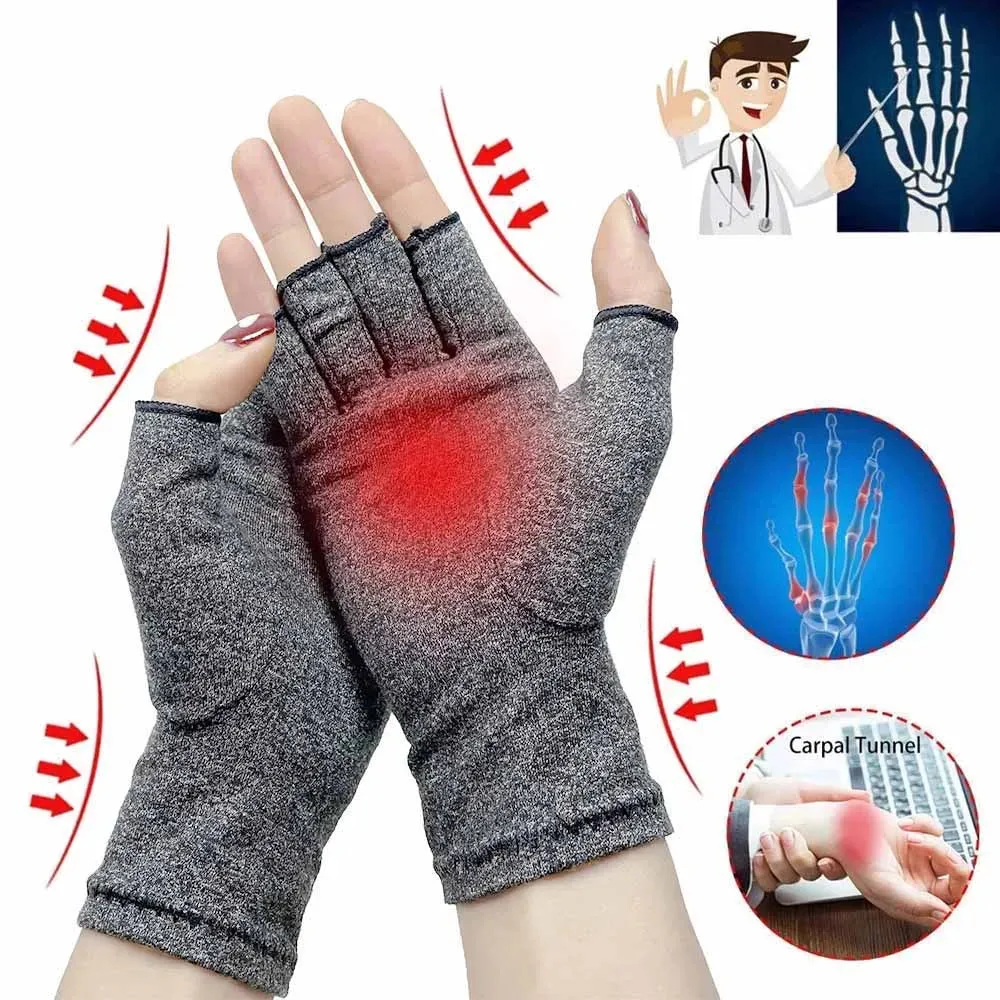 Arthritis Gloves Touch Screen Gloves Anti Arthritis Therapy Compression Gloves Ache Relief Joint Pain Wrist Support Wristband