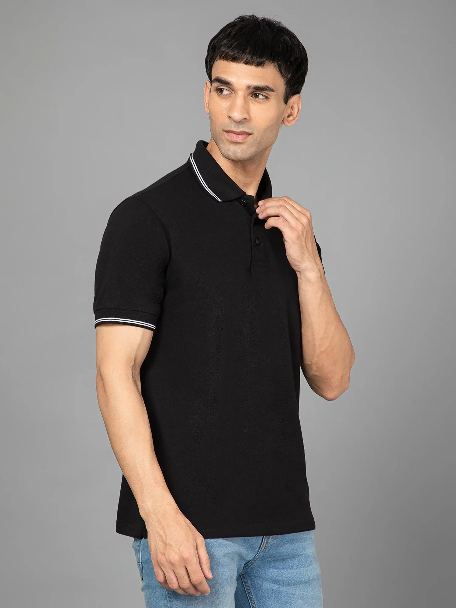 Black Polo T-shirt