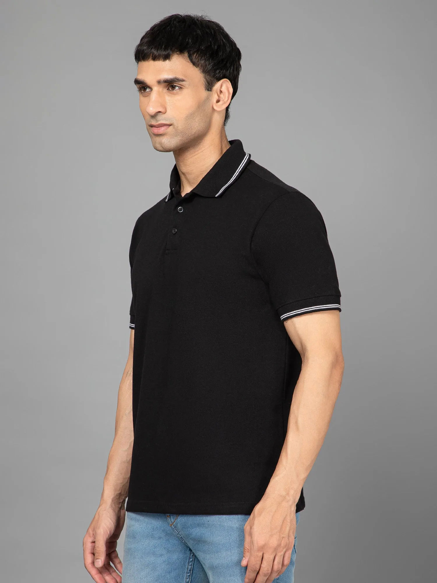 Black Polo T-shirt