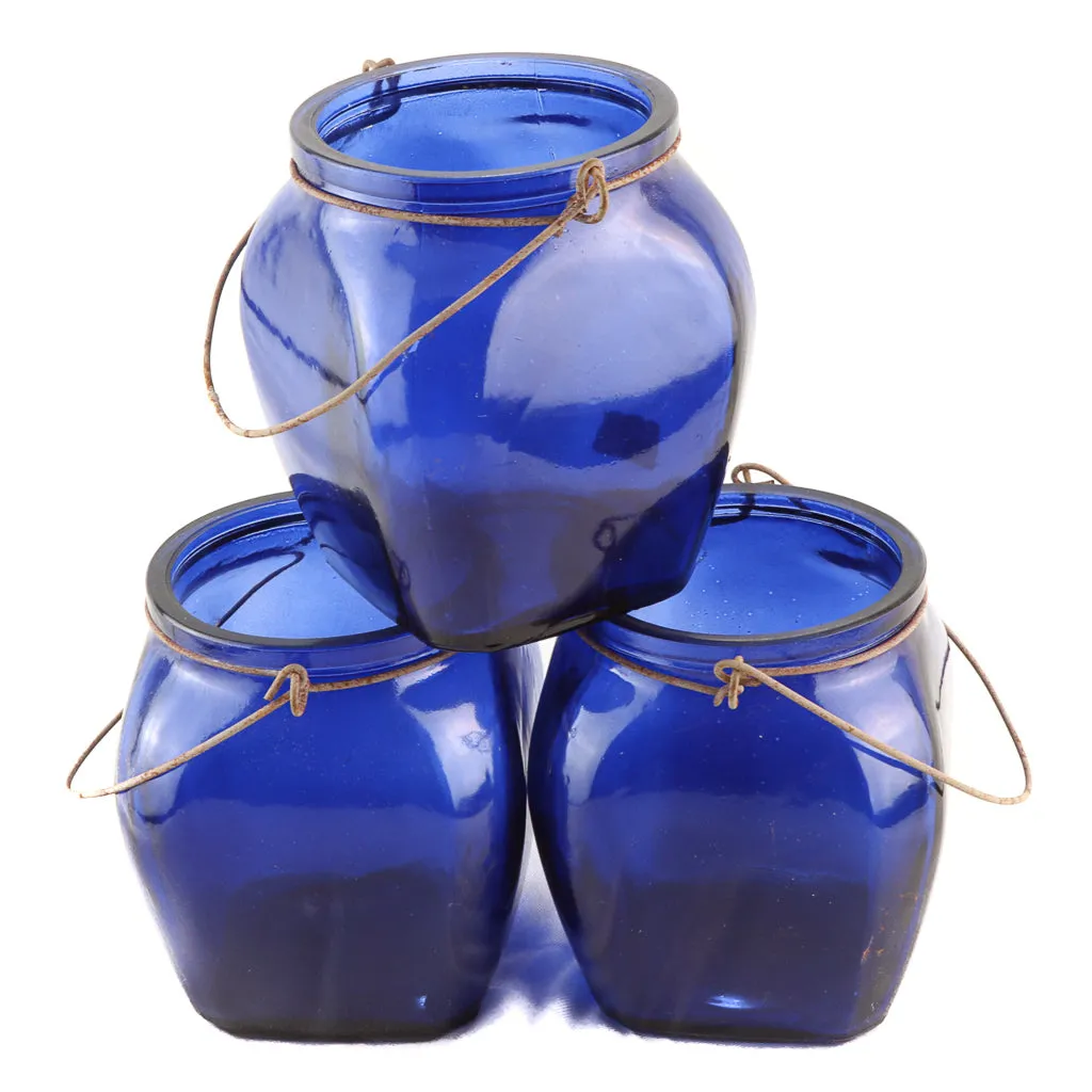 Blue Jelly Jars