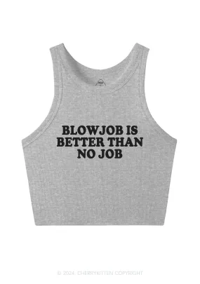 Blxwjob Is Better Y2K Crop Tank Top Cherrykitten