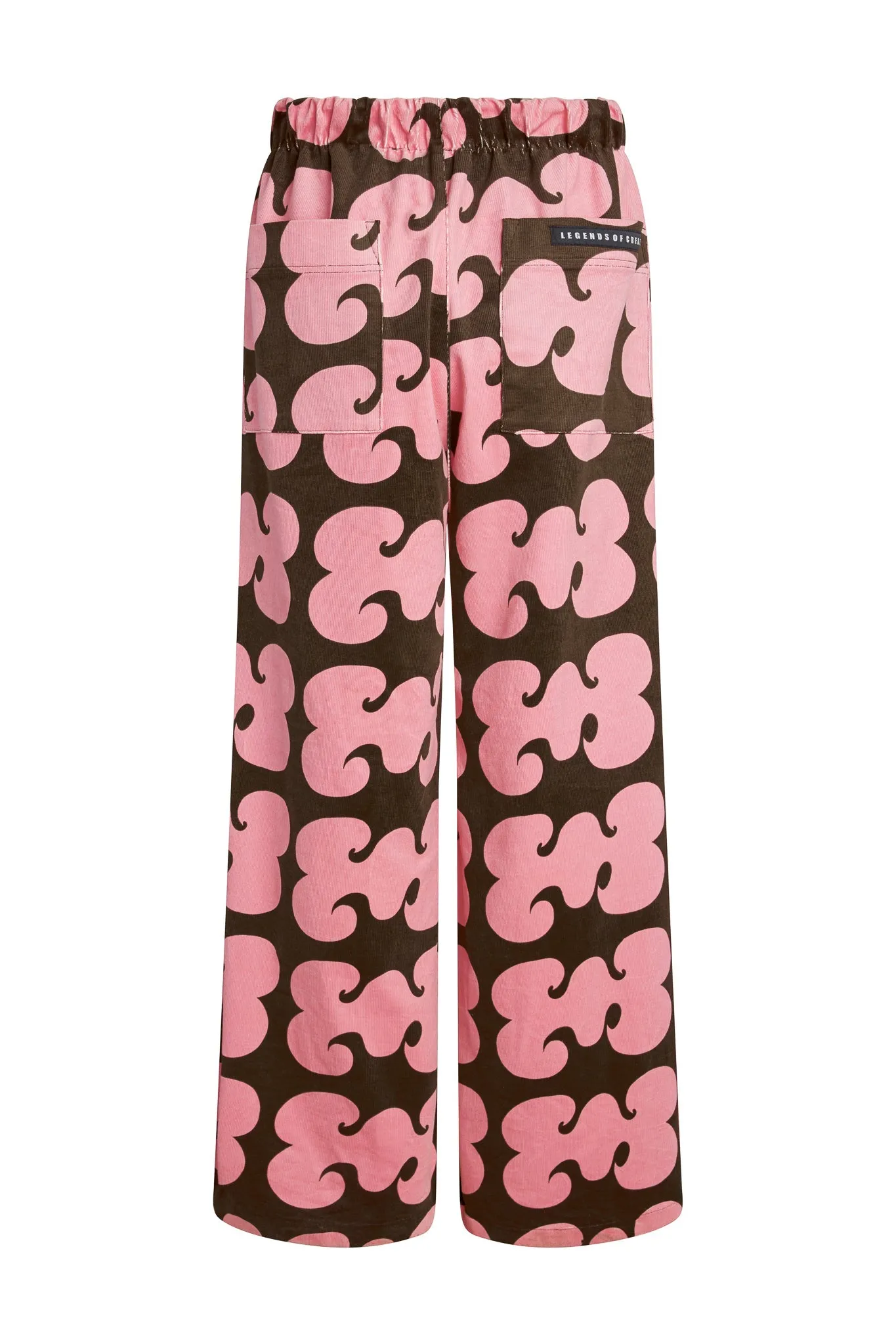 Bowie Joker print Baggy Pants