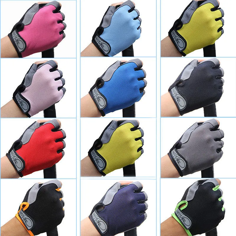 Breathable Non-Skid Workout Gloves