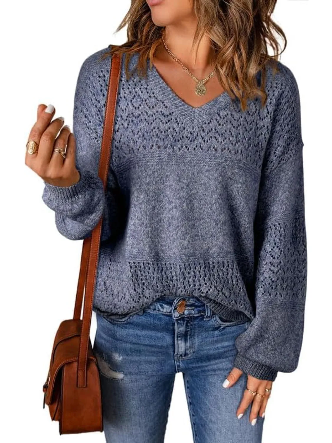 Classic Knit Pullover Sweater