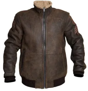 Classic Style Brown B3 Aviator Bomber Jacket