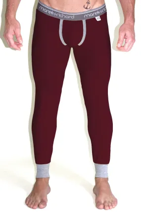 Core Long Johns- Burgundy