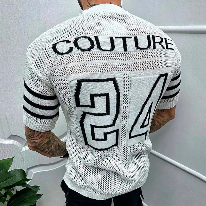 COUTURE 24 Mesh Knit Breathable T-Shirt