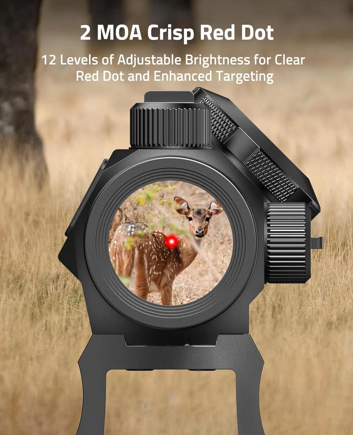 CVLIFE JackalHowl 1x20mm 2MOA Dot Sight Red Green Motion Awake Dot Sight