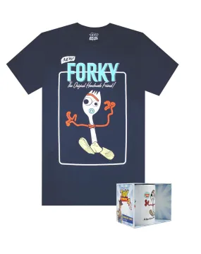 Disney Pixar Toy Story 4 Forky Character T-Shirt and Mug Bundle Set