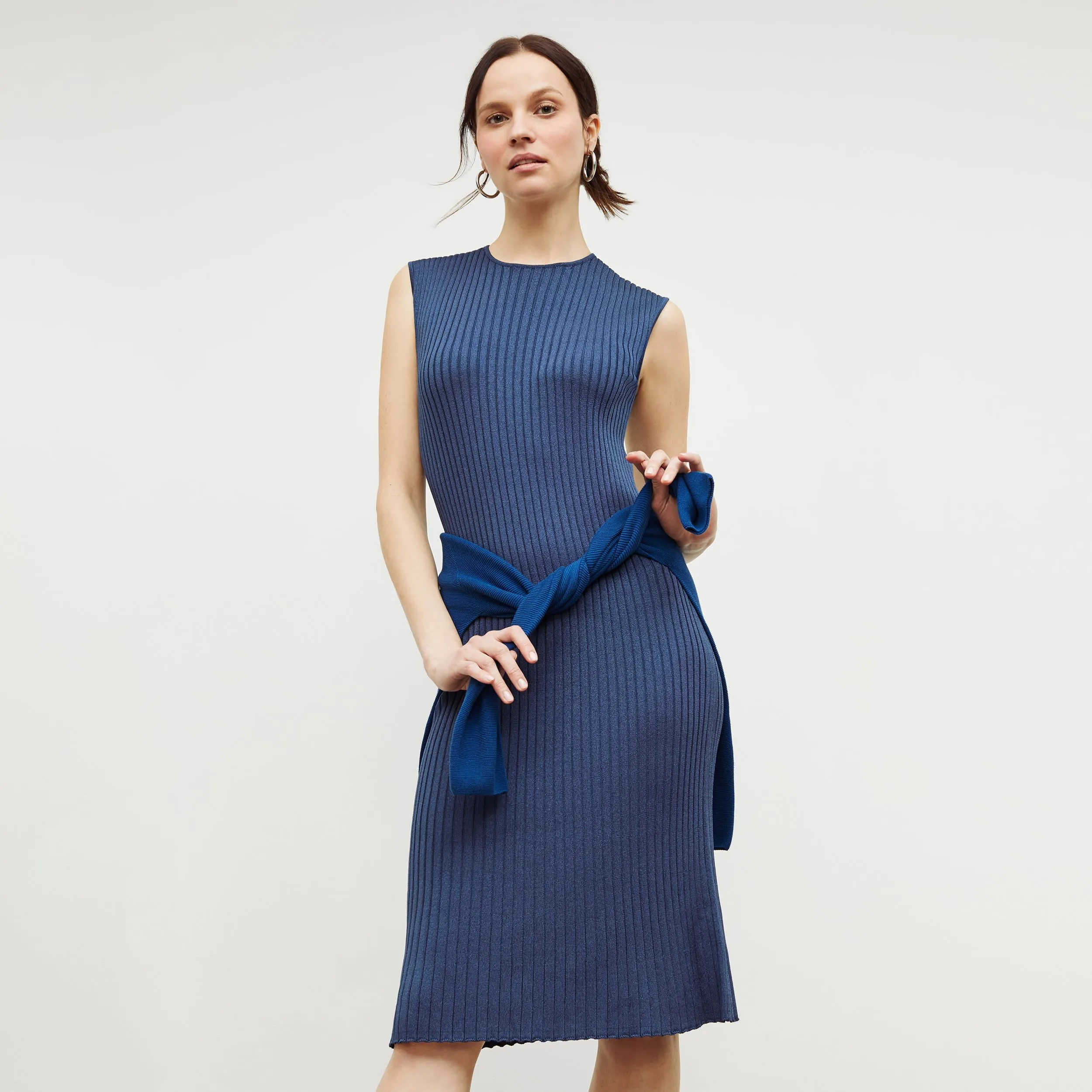 Dylan Dress - Slinky Knit :: Adriatic Blue