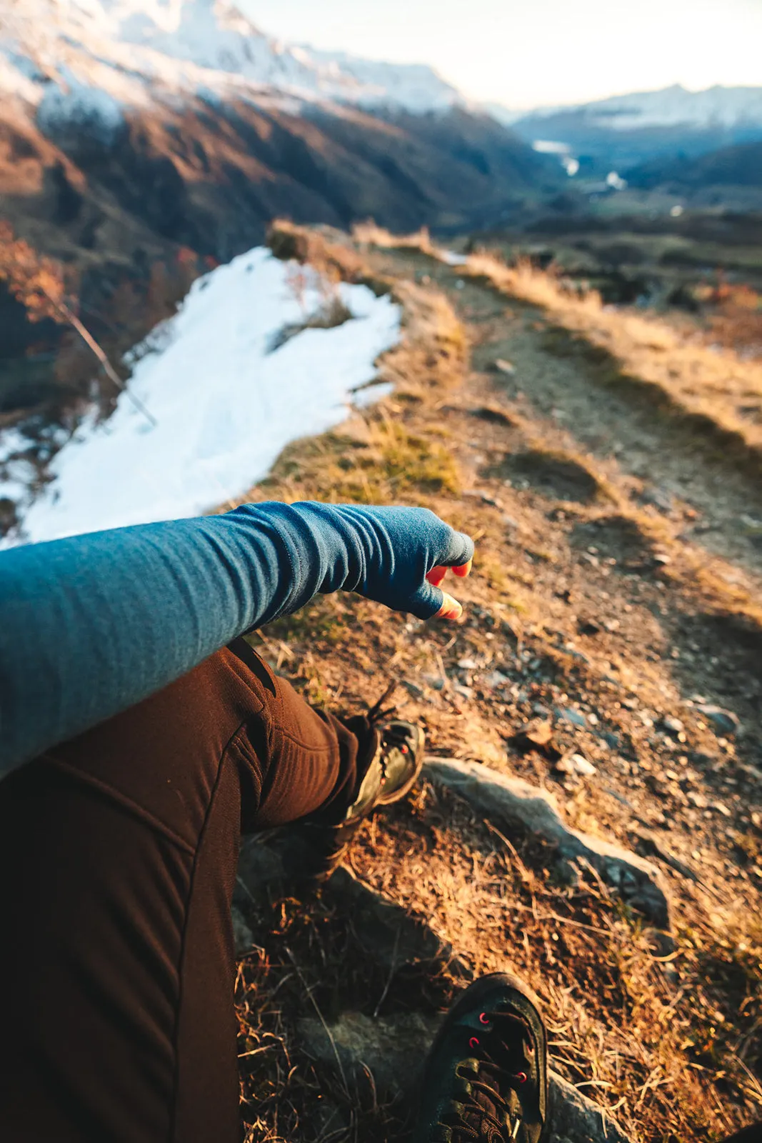 EBASGLOVES MERINO FINGERLESS GLOVES