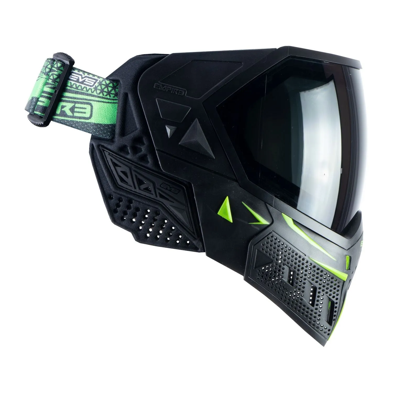 Empire EVS Mask Black / Lime Green W/ Thermal Clear & Ninja Lens