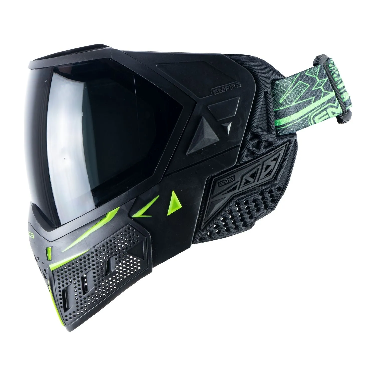 Empire EVS Mask Black / Lime Green W/ Thermal Clear & Ninja Lens