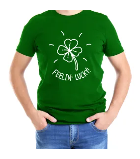 Feelin' Lucky Clover T-Shirt (Unisex)