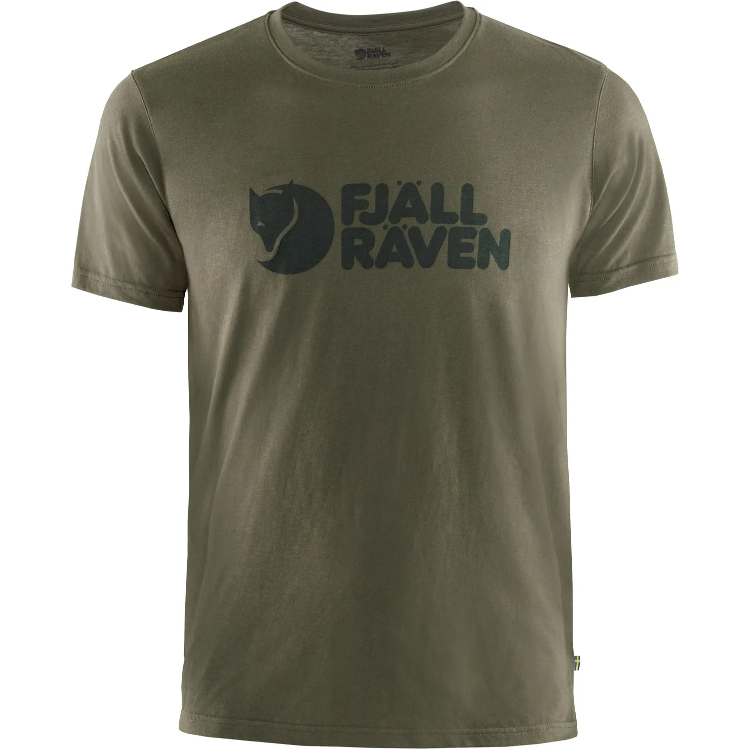 Fjällräven Men&#x27;s Fjällräven Logo T-shirt Dark Olive | Buy Fjällräven Men&#x27;s Fjällräven Logo T-shirt Dark Olive here | Outnorth