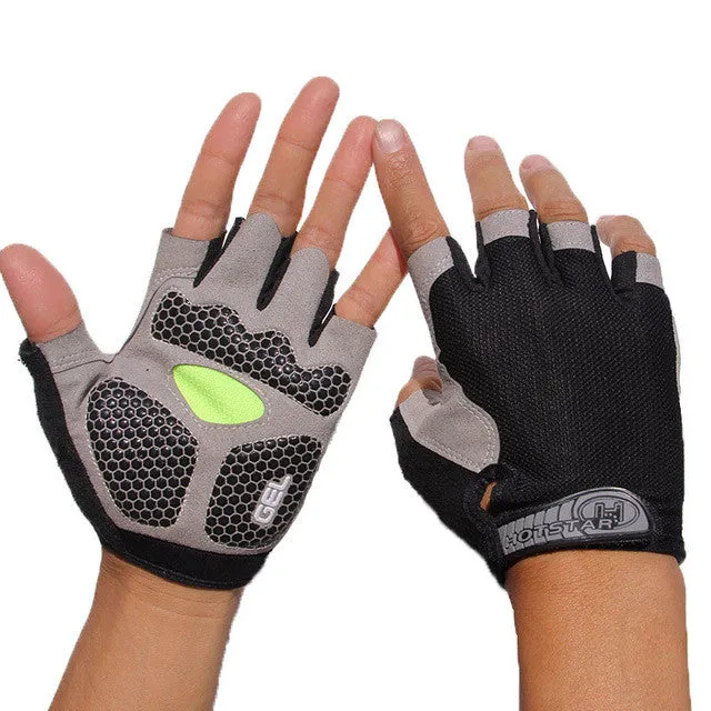 Gel Silicone Padded Workout Gloves