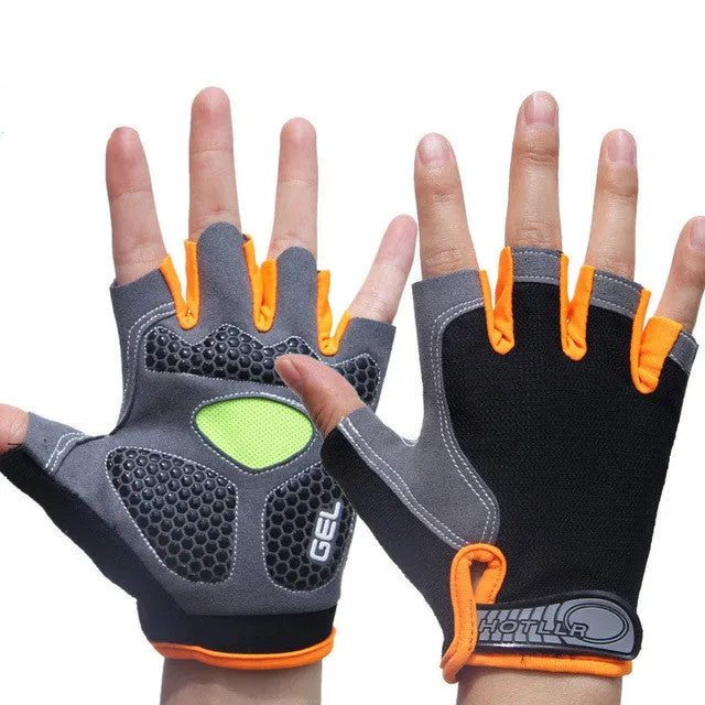 Gel Silicone Padded Workout Gloves