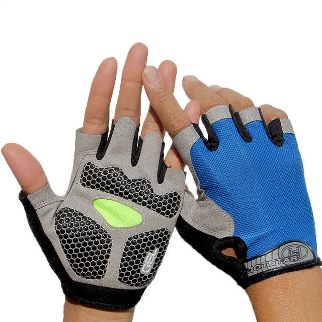 Gel Silicone Padded Workout Gloves