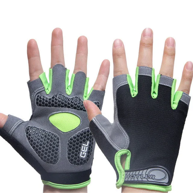 Gel Silicone Padded Workout Gloves