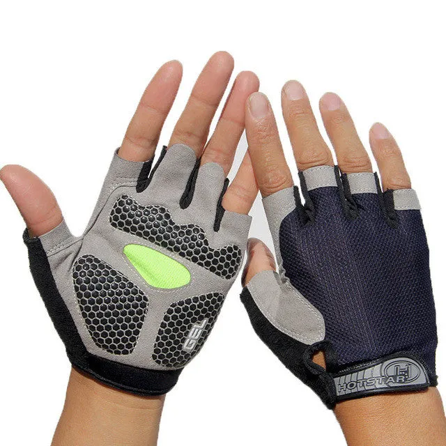 Gel Silicone Padded Workout Gloves