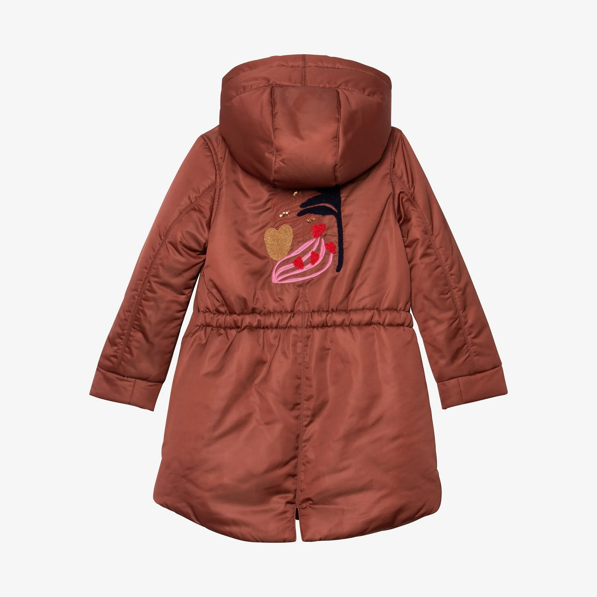 Girl long parka