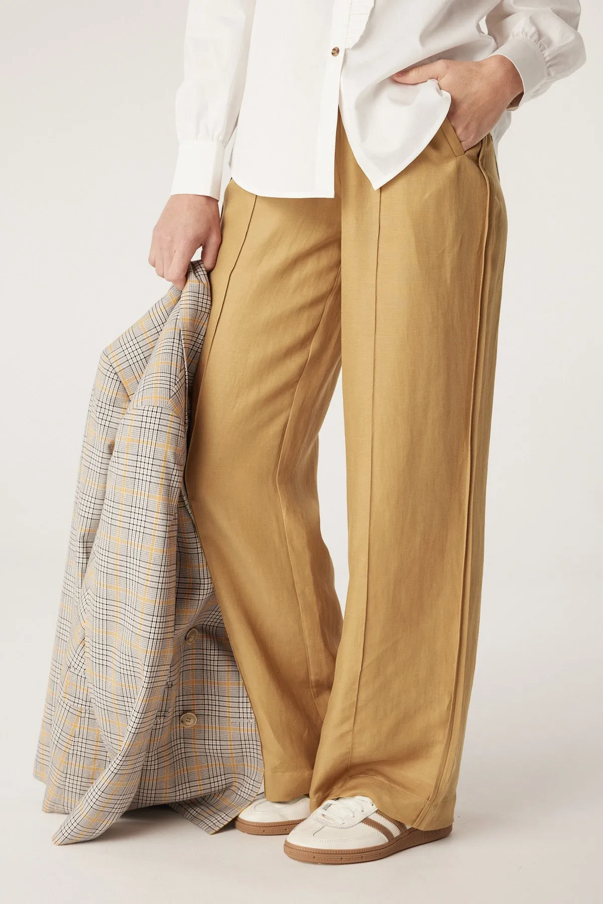 Goldie Pant - Gold