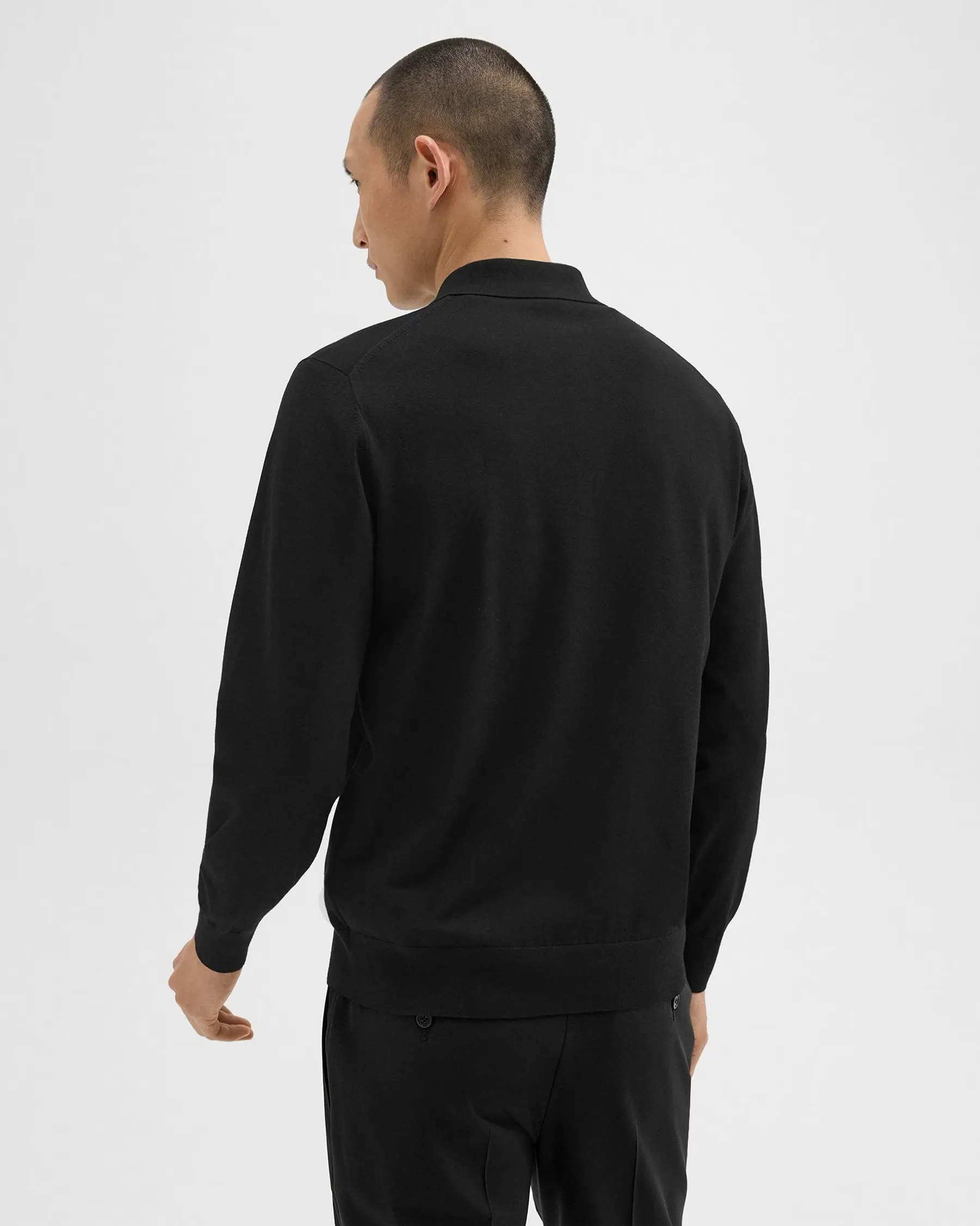 Goris Light Bilen Sweater Polo Black