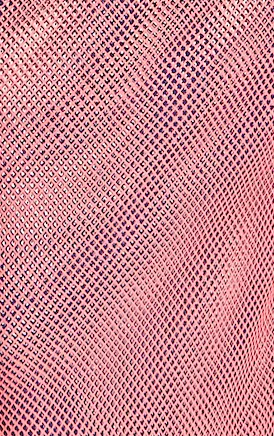 House Of Holland Pink Fishnet Maxi Dress