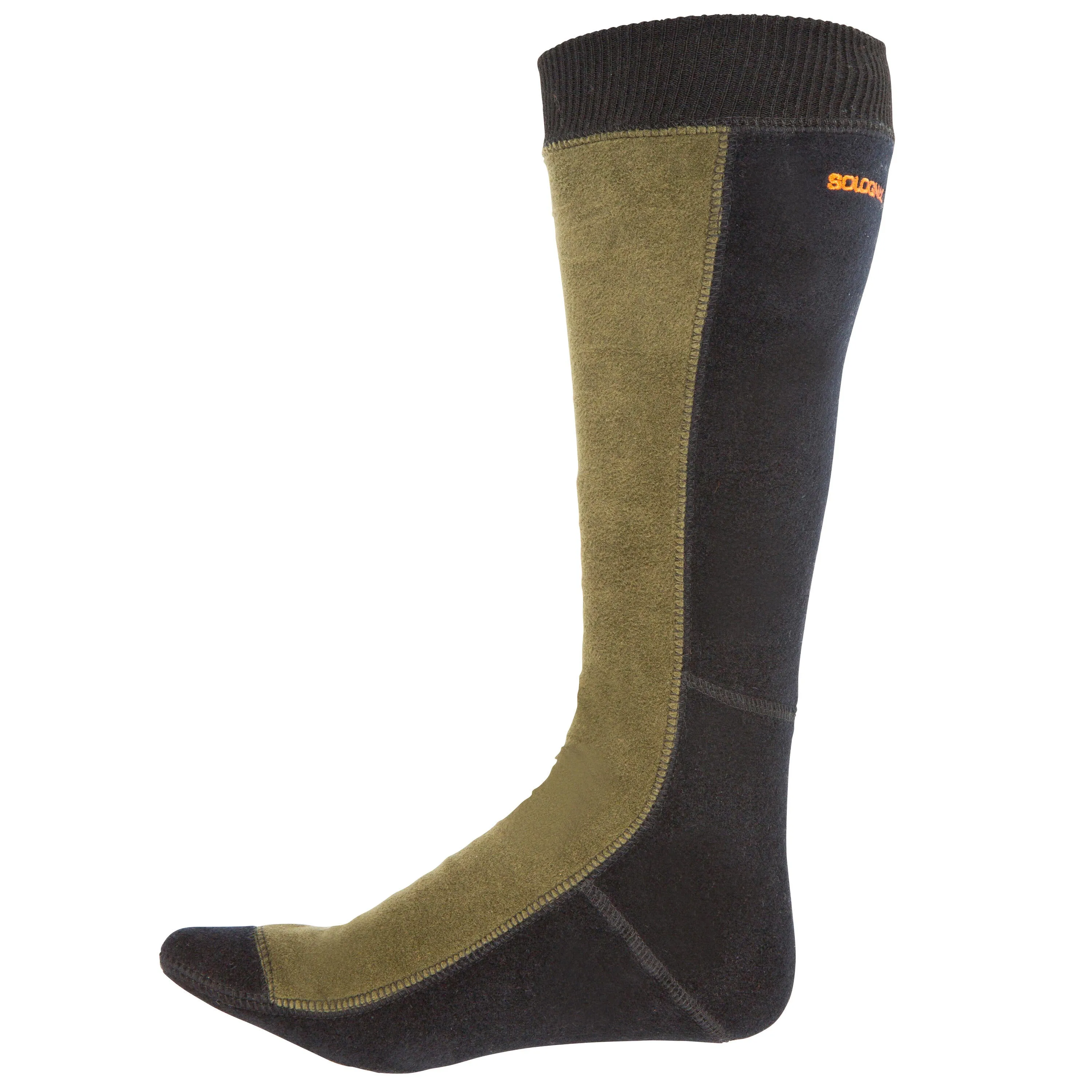 Hunting socks wool socks 500 warm high SOLOGNAC