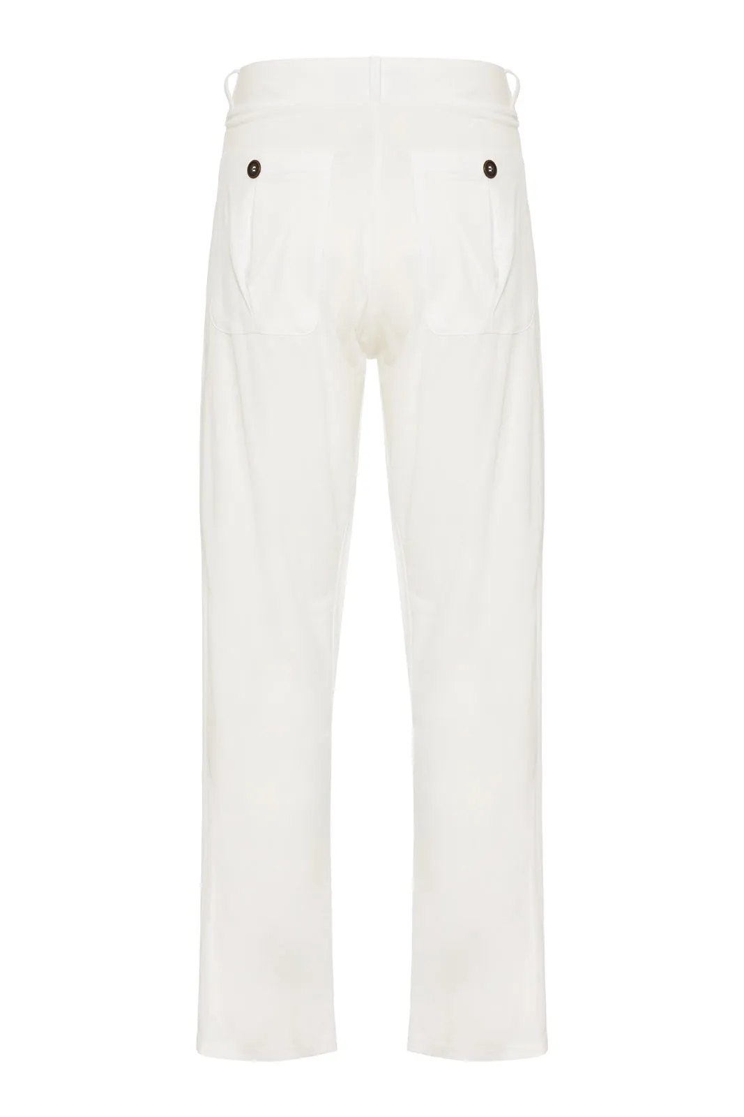 Jacopo Pants Velvet White