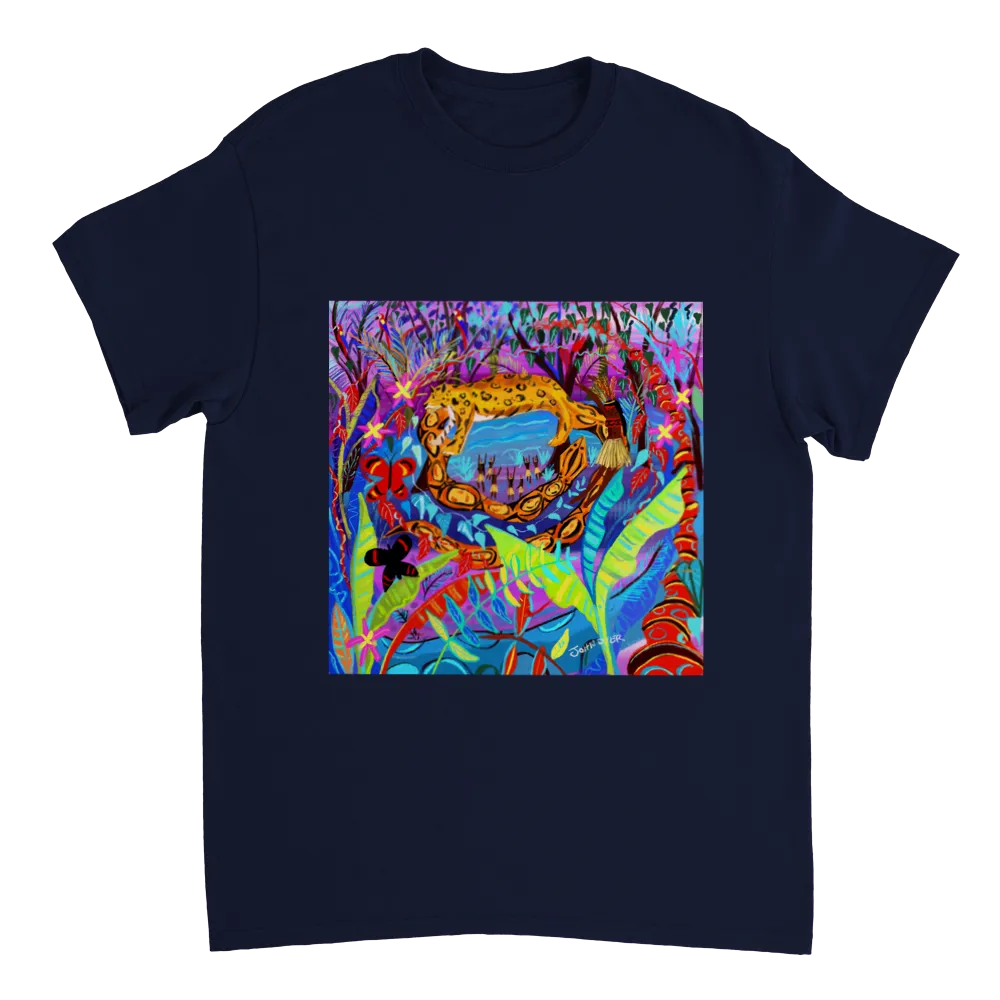 John Dyer Unisex Rainforest Art T-Shirt. Amazon Rainforest Spiritual Animals.