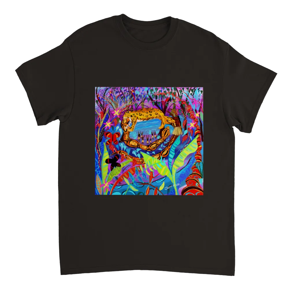 John Dyer Unisex Rainforest Art T-Shirt. Amazon Rainforest Spiritual Animals.