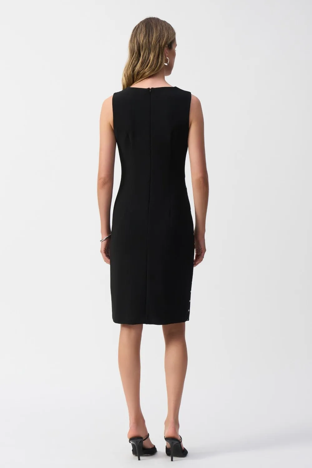 Joseph Ribkoff Dress 251094 Black/Vanilla