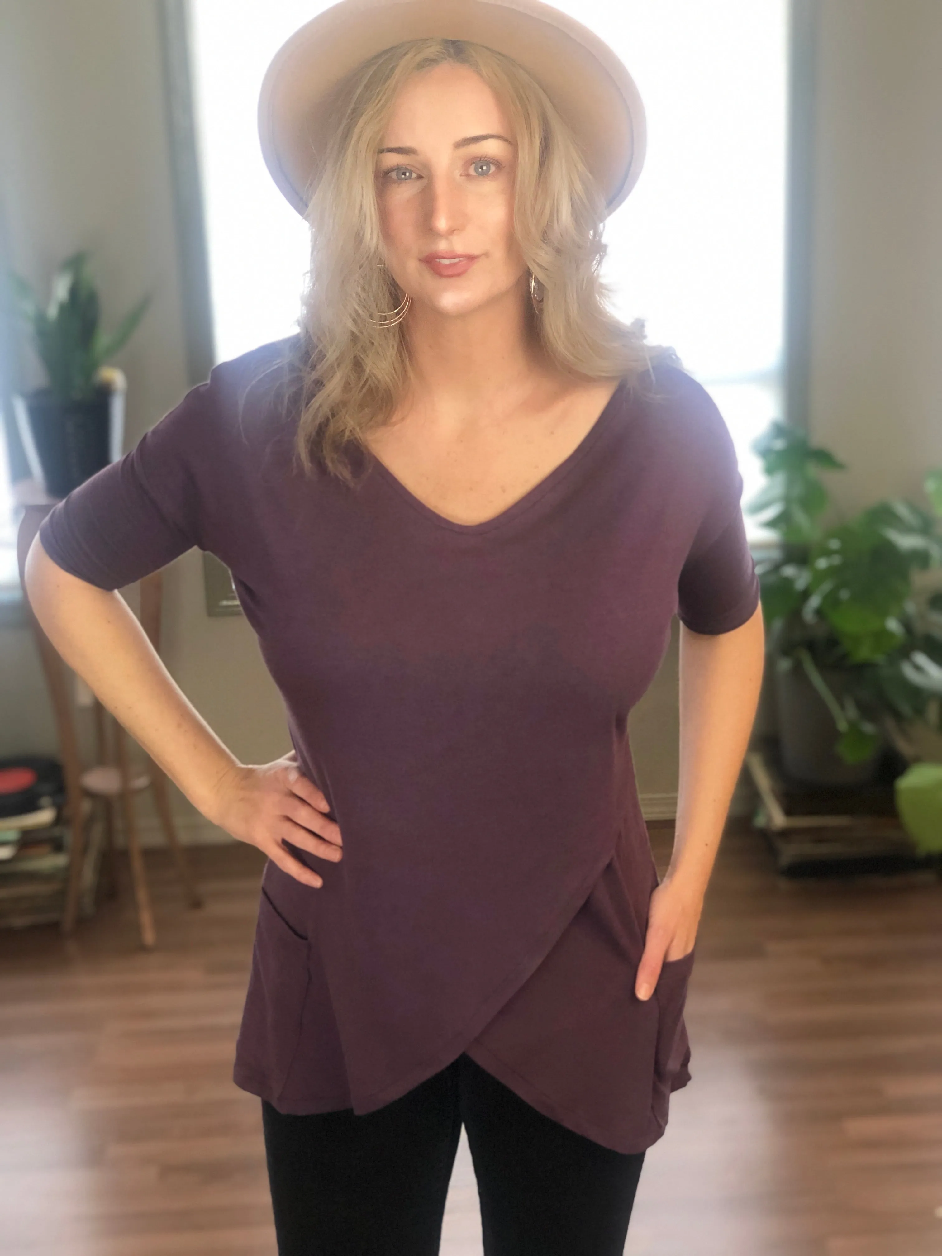 Juno Bamboo Tunic with Pockets