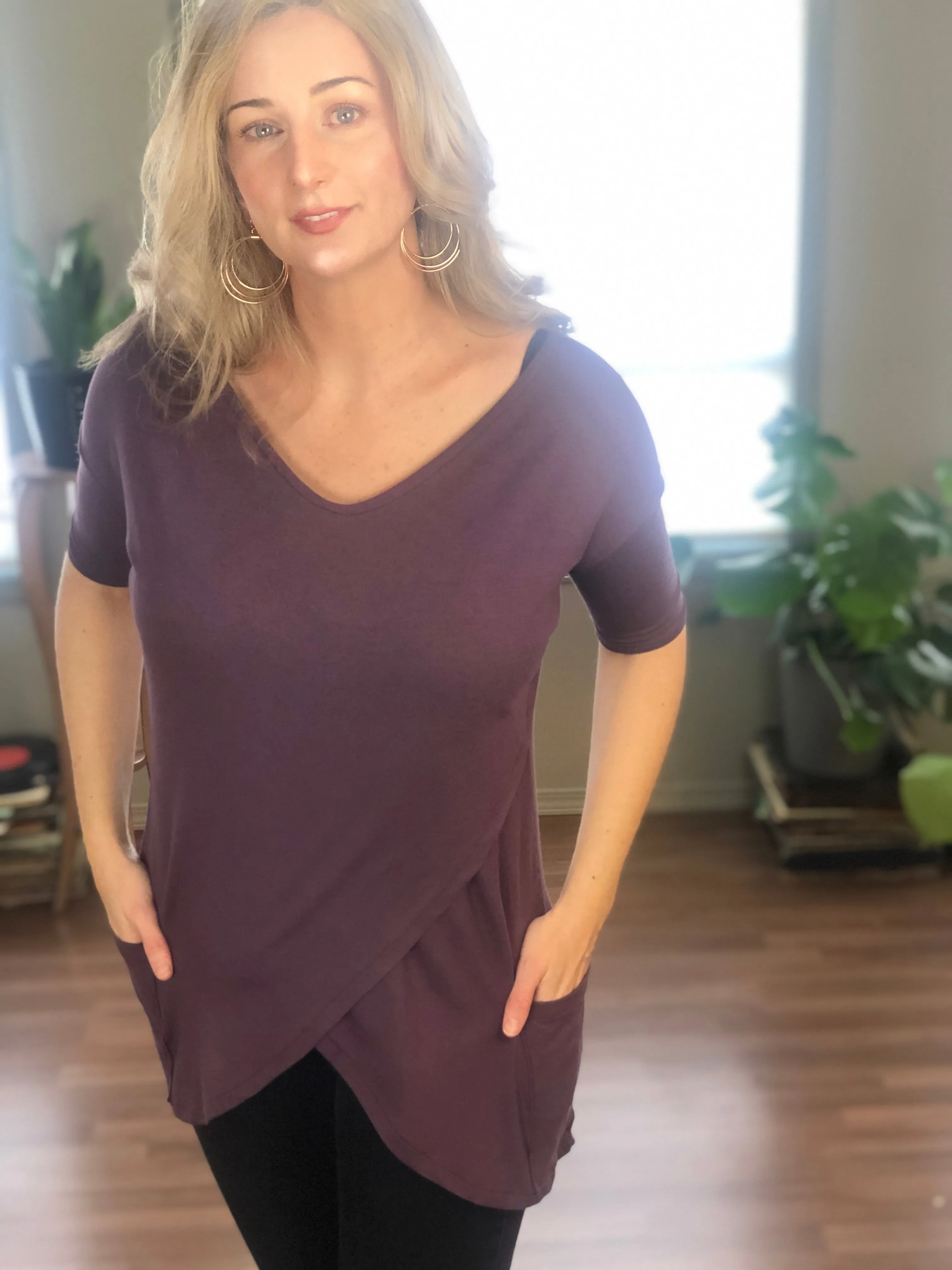 Juno Bamboo Tunic with Pockets