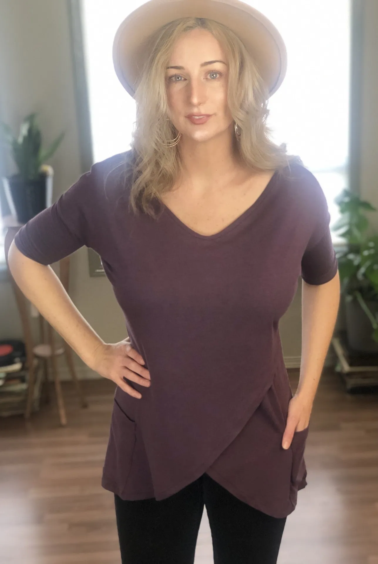 Juno Bamboo Tunic with Pockets