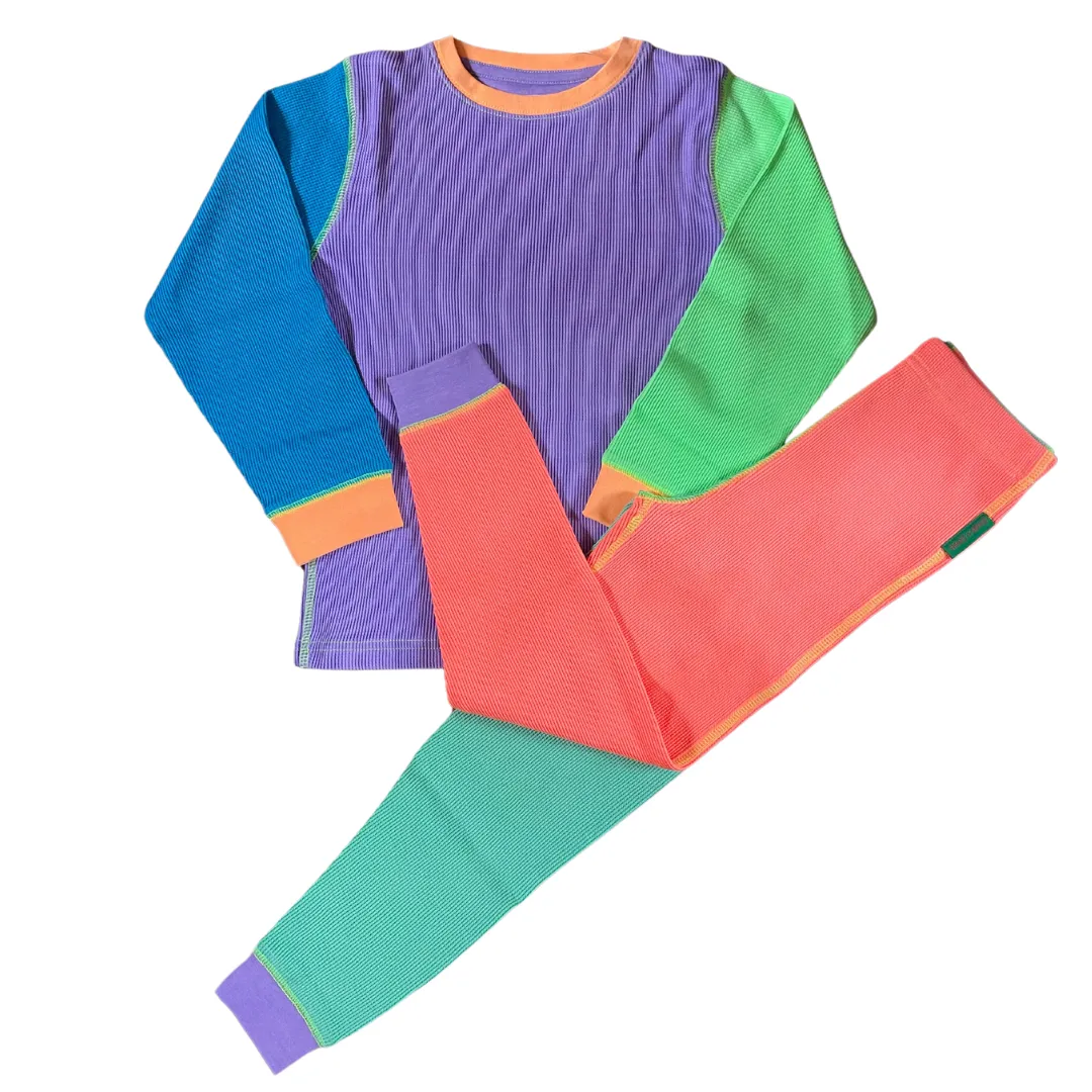 Limited Edition 90’s Dayglow Waffle Cotton Set