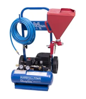 Marshalltown HC129A DuoFlex Compressor w/ QuickShooter™ Hopper Gun