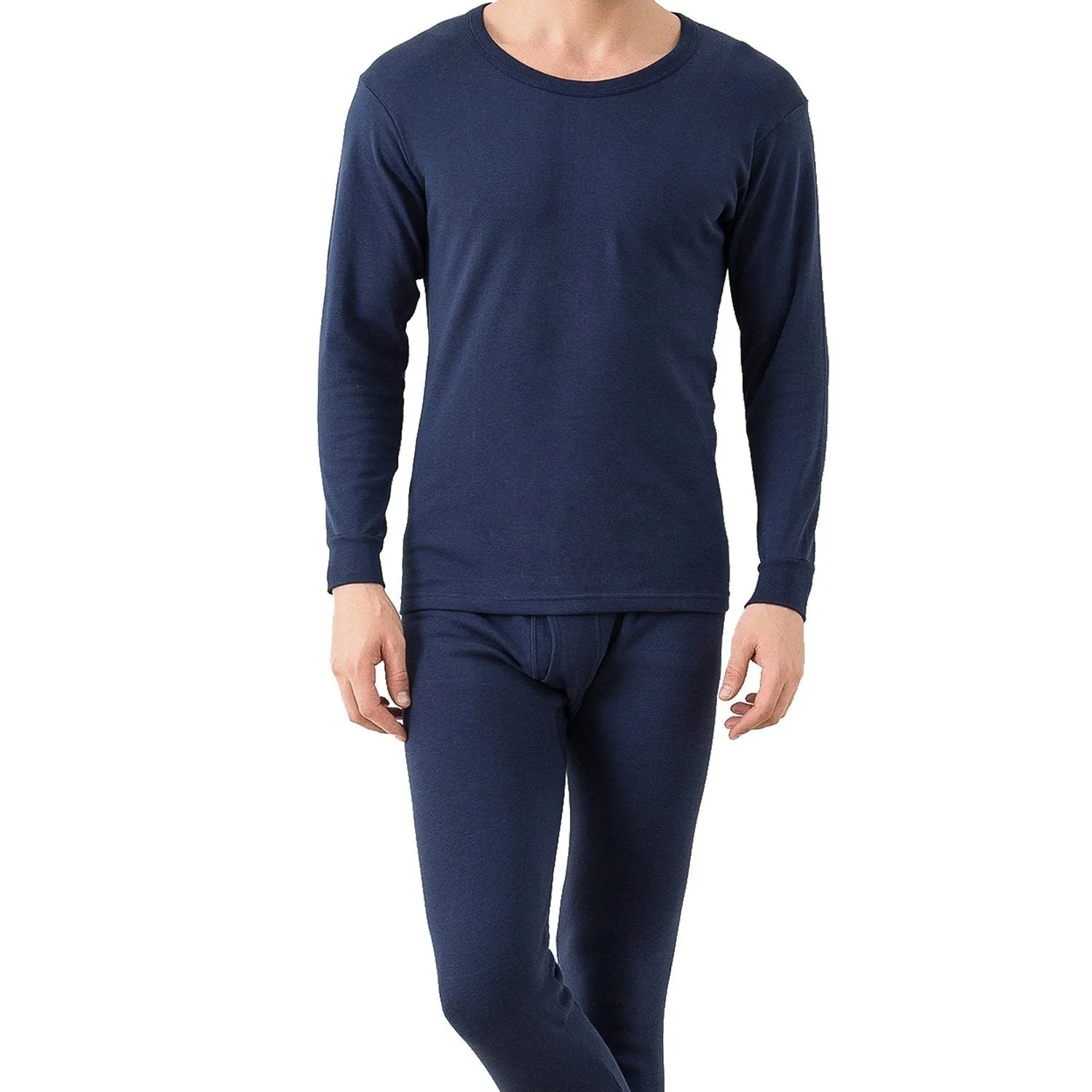 Men Thermal Underwear Set - Long Johns Pants and Long Sleeve