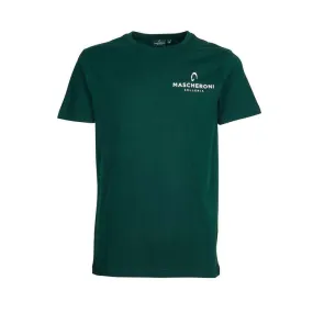 MEN&#x27;S T-SHIRT WITH MASCHERONI LOGO