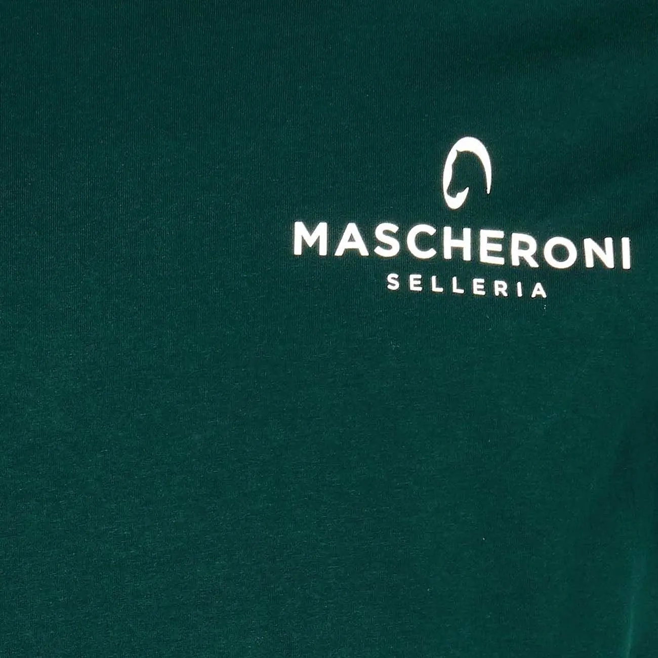 MEN&#x27;S T-SHIRT WITH MASCHERONI LOGO