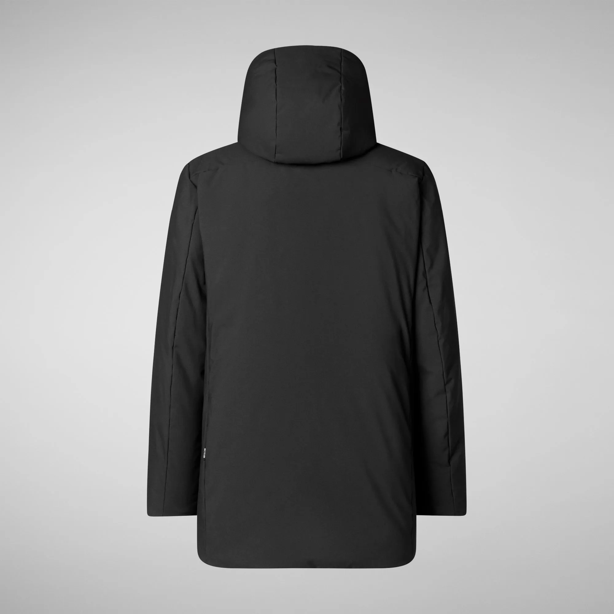 Men's  Hooded Parka Antoine in Black