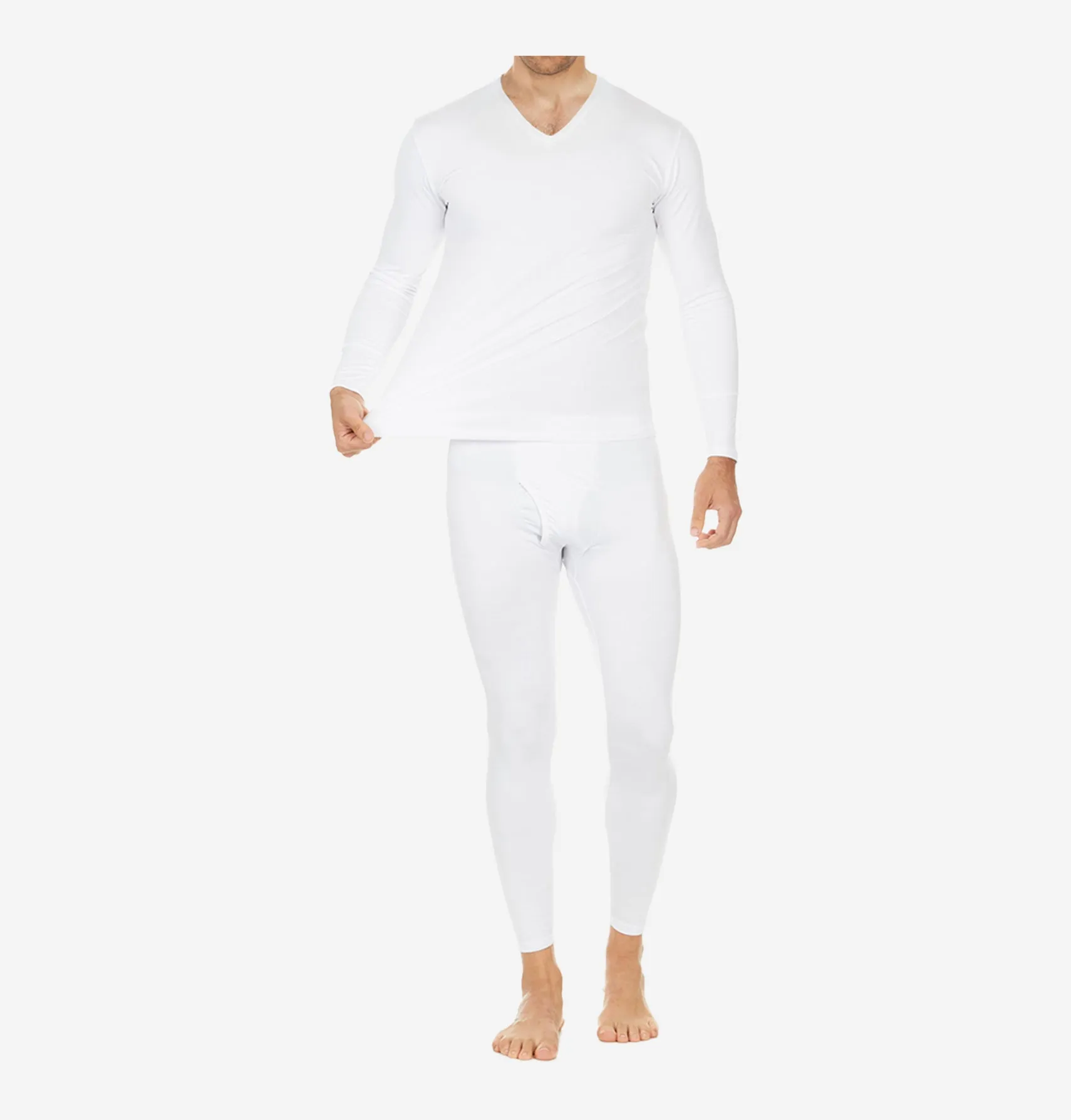 Men's V-Neck Thermal Set