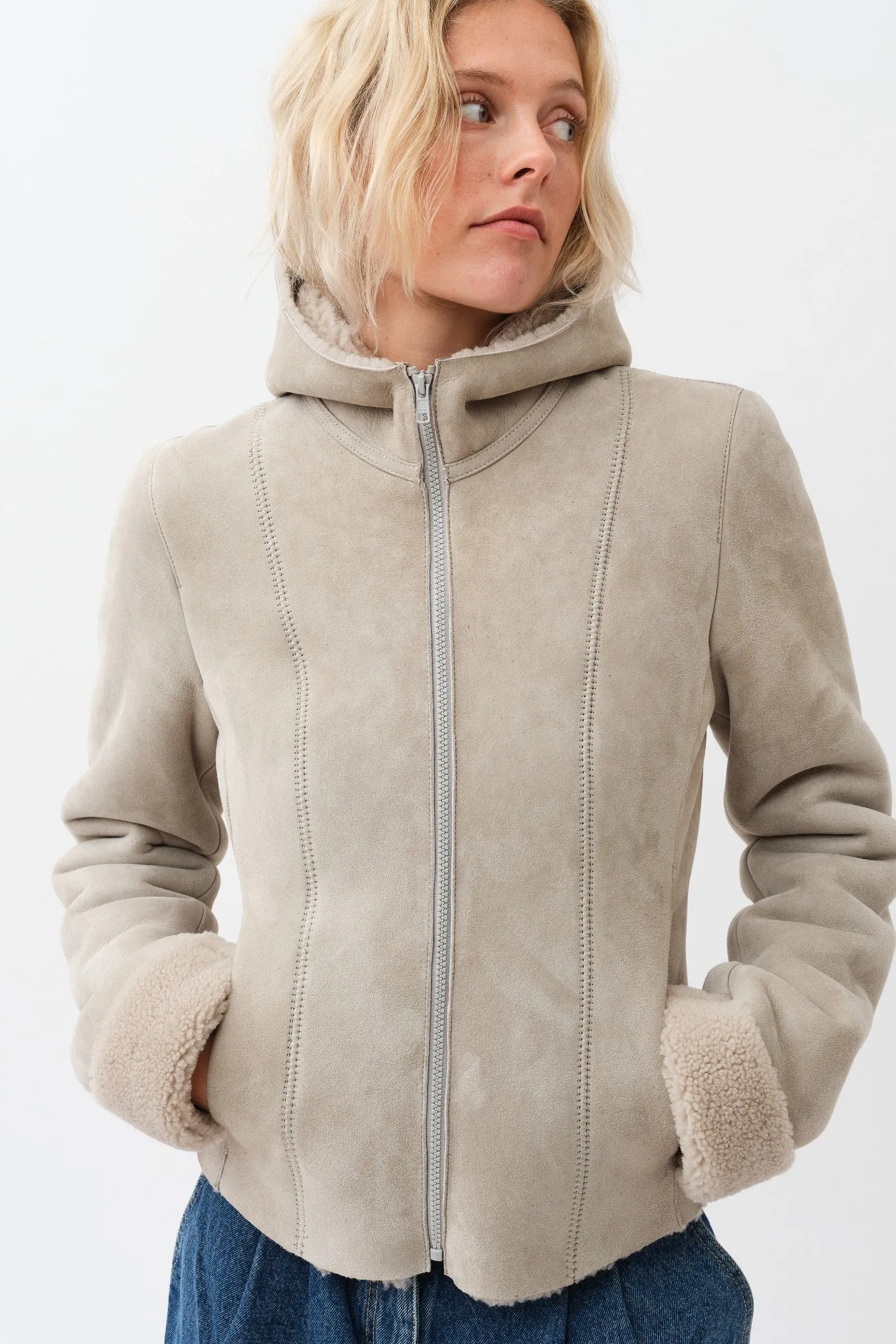 Milena Jacket — Sand