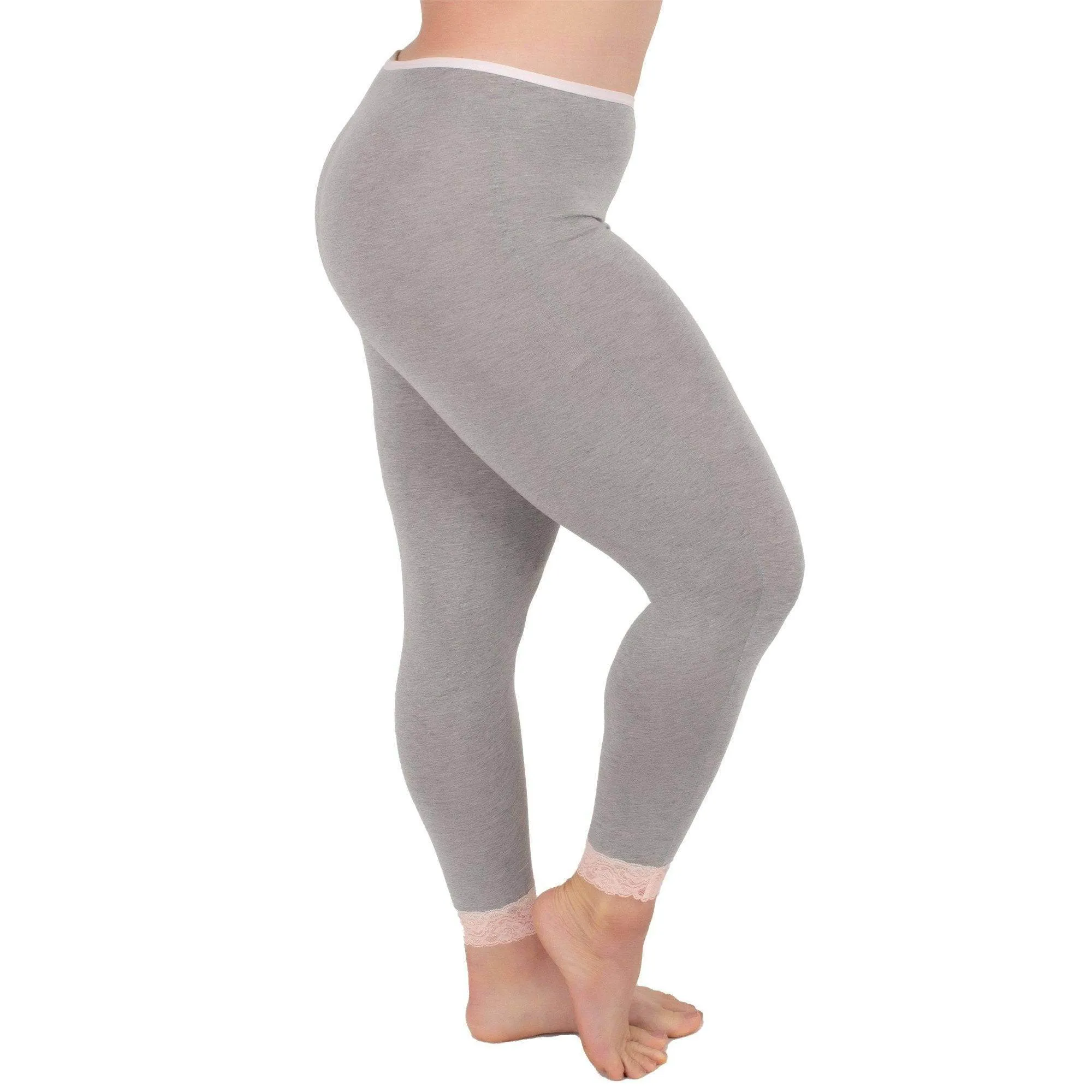 Modal Long Underwear Legging | Grey