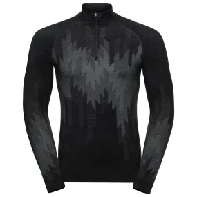 Odlo 1/2 Zip Kinship Crew Neck Performance Wool 200 - Men's